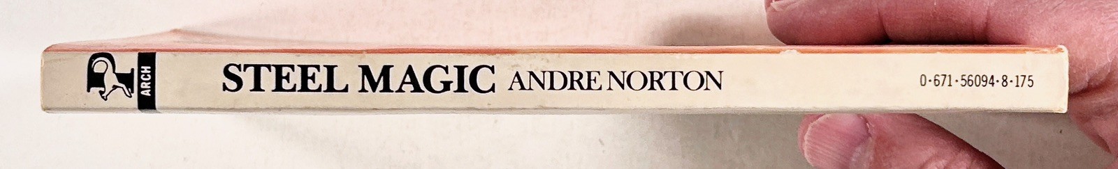 1978 Andre Norton STEEL MAGIC illustrated fantasy novel #1 IN SERIES Archway pb