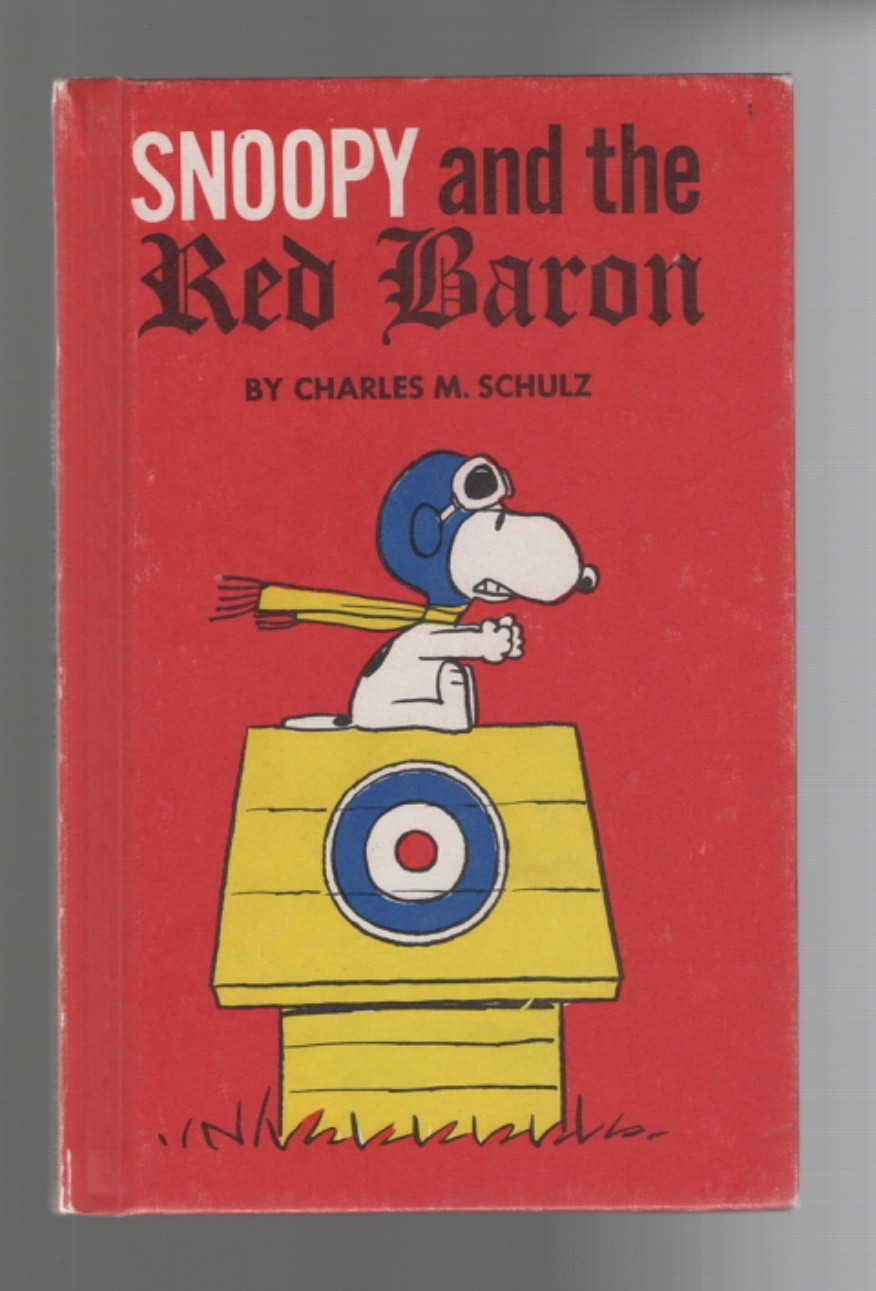 OOP Snoopy and the Red Baron FIRST PRINTING Charles M. Schulz 1966 Hardcover