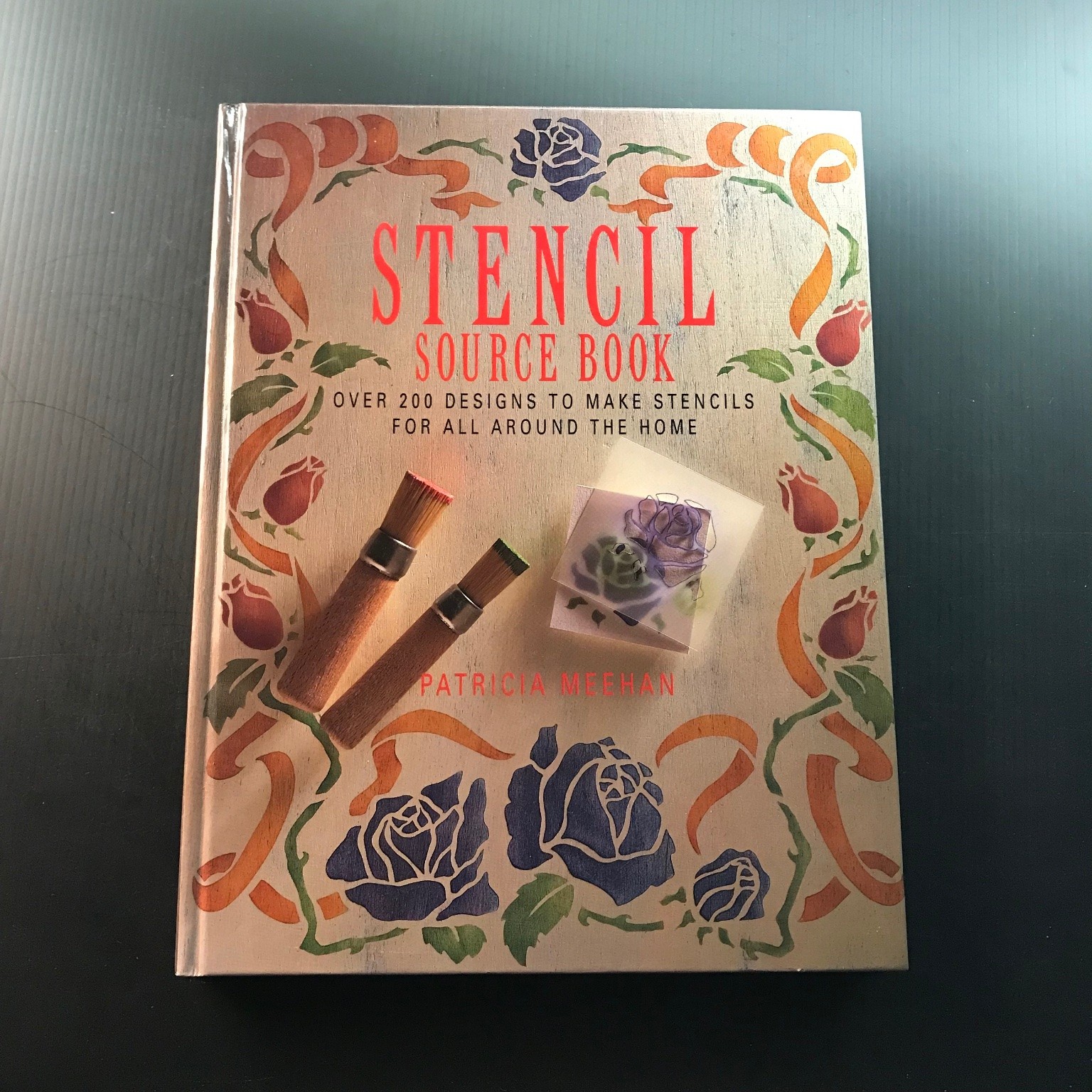 STENCIL SOURCE BOOK Patricia Meehan 1994 Home Decor Craft Designs