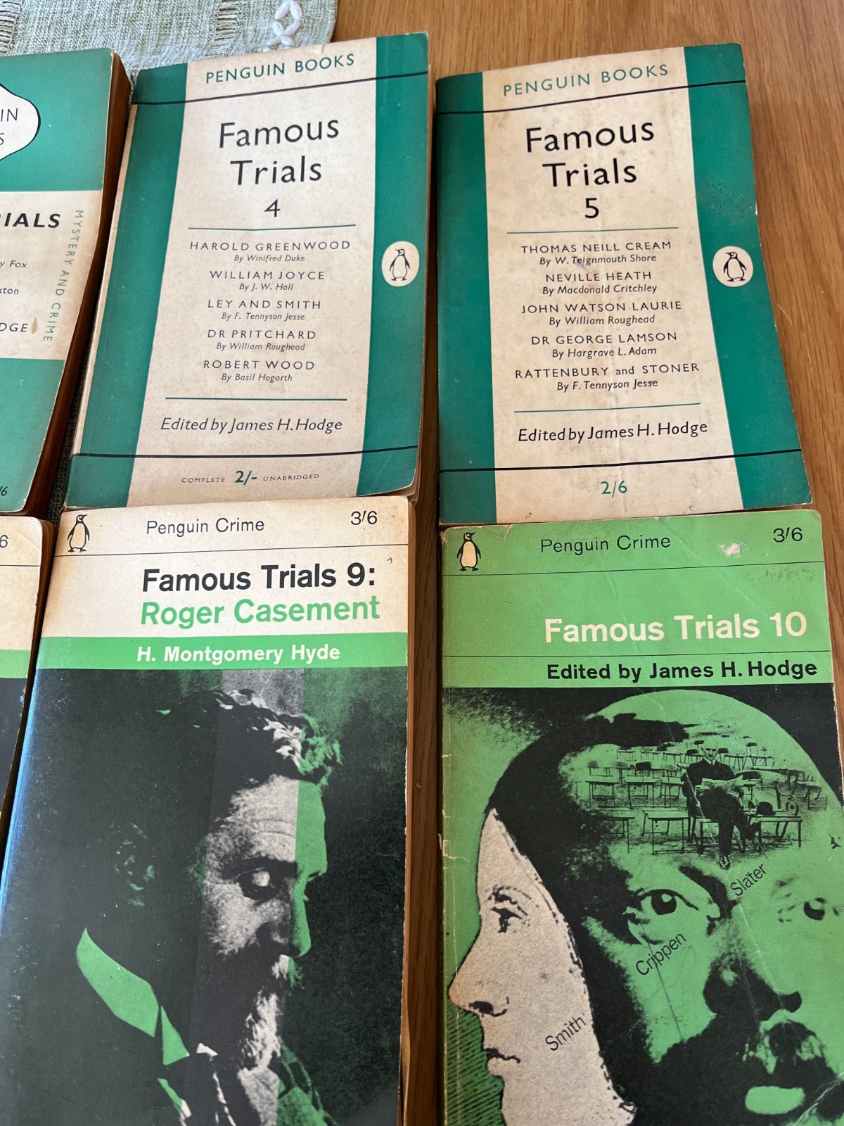 Vintage Famous Trials 1-10 Plus Not Proven & Compilations Original 1950s/60s