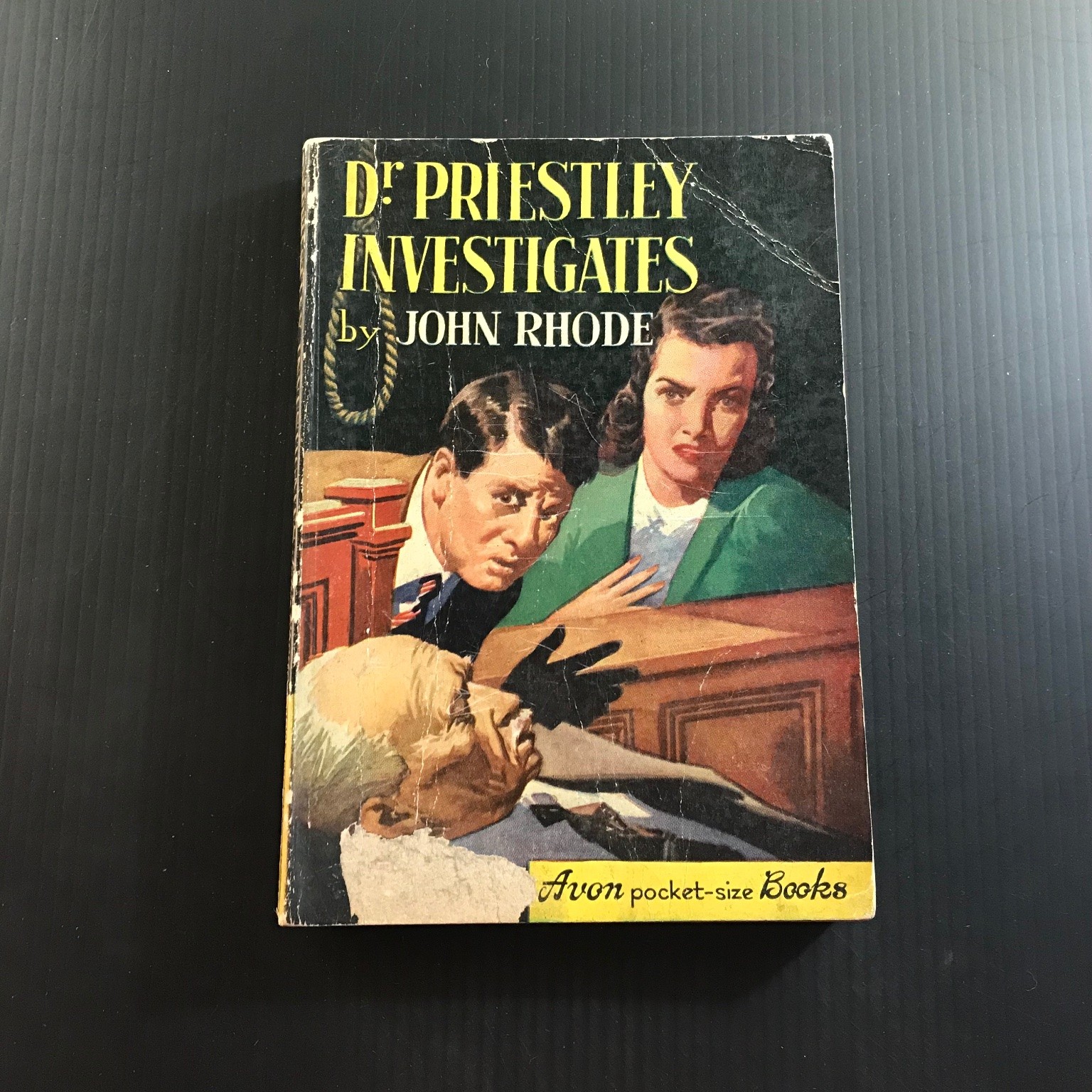 Dr. Priestley Investigates John Rhode Avon pocket-size 1930 Mystery Crime Book
