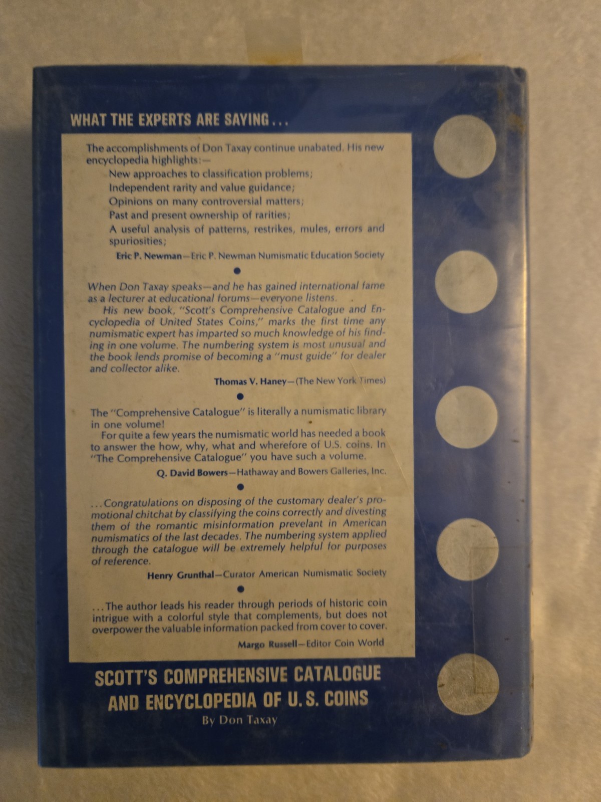 Scott’s Comprehensive Catalogue and Encyclopedia of U.S. Coins 1971
