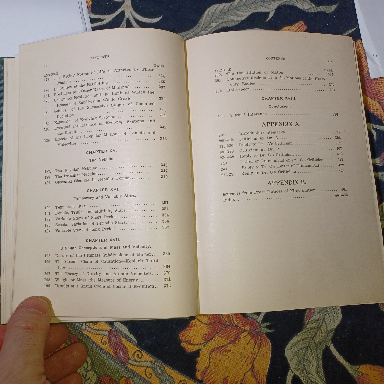 FINE 1916 HC COSMICAL EVOLUTION CRITICAL AND CONSTRUCTIVE Evan McLennan
