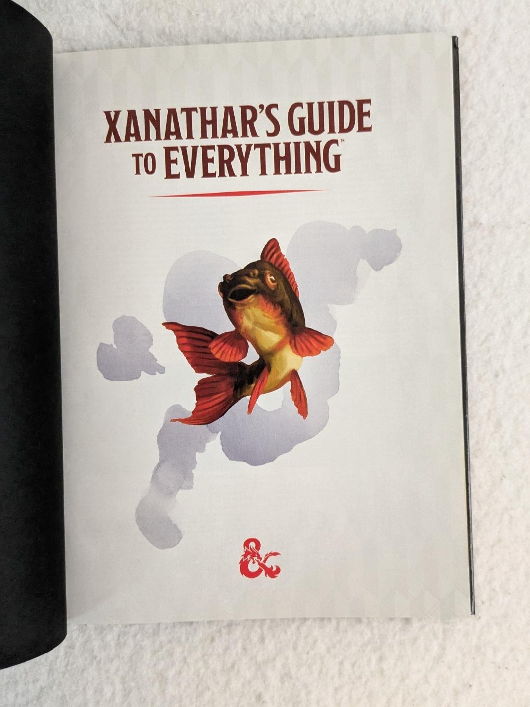 Dungeons & Dragons XANATHAR’S GUIDE TO EVERYTHING 2017 Wizards of the Coast