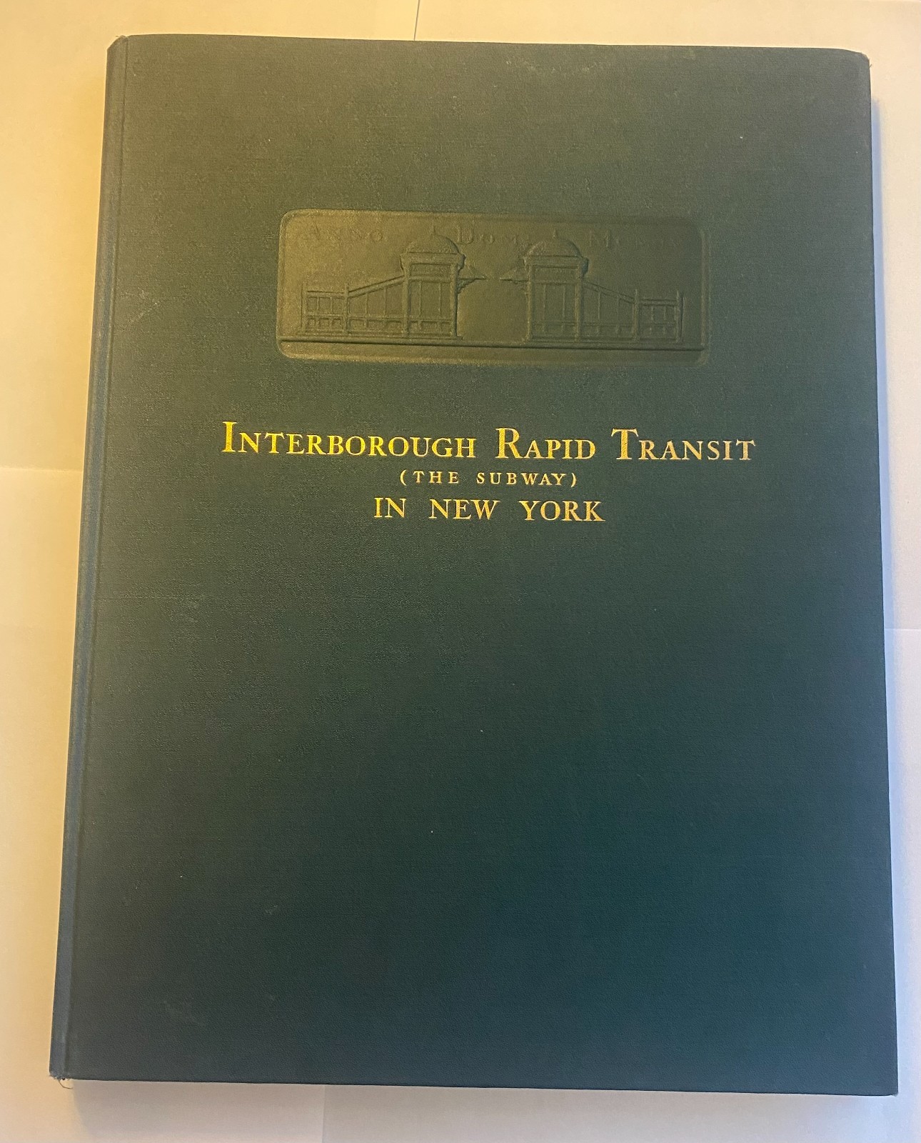 1904 Interborough Rapid Transit – 1st Ed Presentation Copy Rare NYC Subway Book