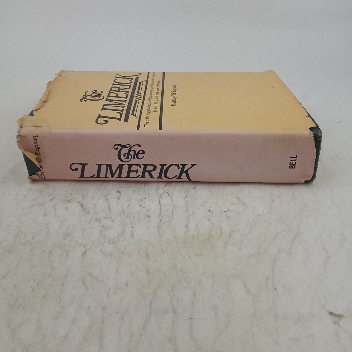 The Limerick: 1700 Examples with Variants and Index by G. Legman 1969 HC/DJ