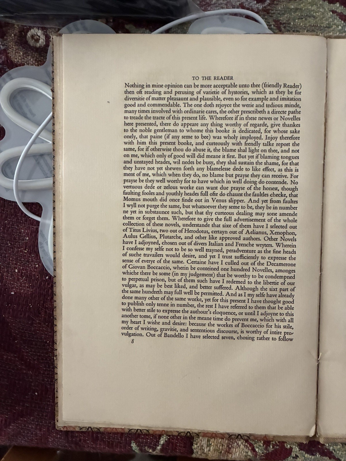 The Palace of Pleasure by William Painter 1929 HB Vol. 1 Limited Edition of 500