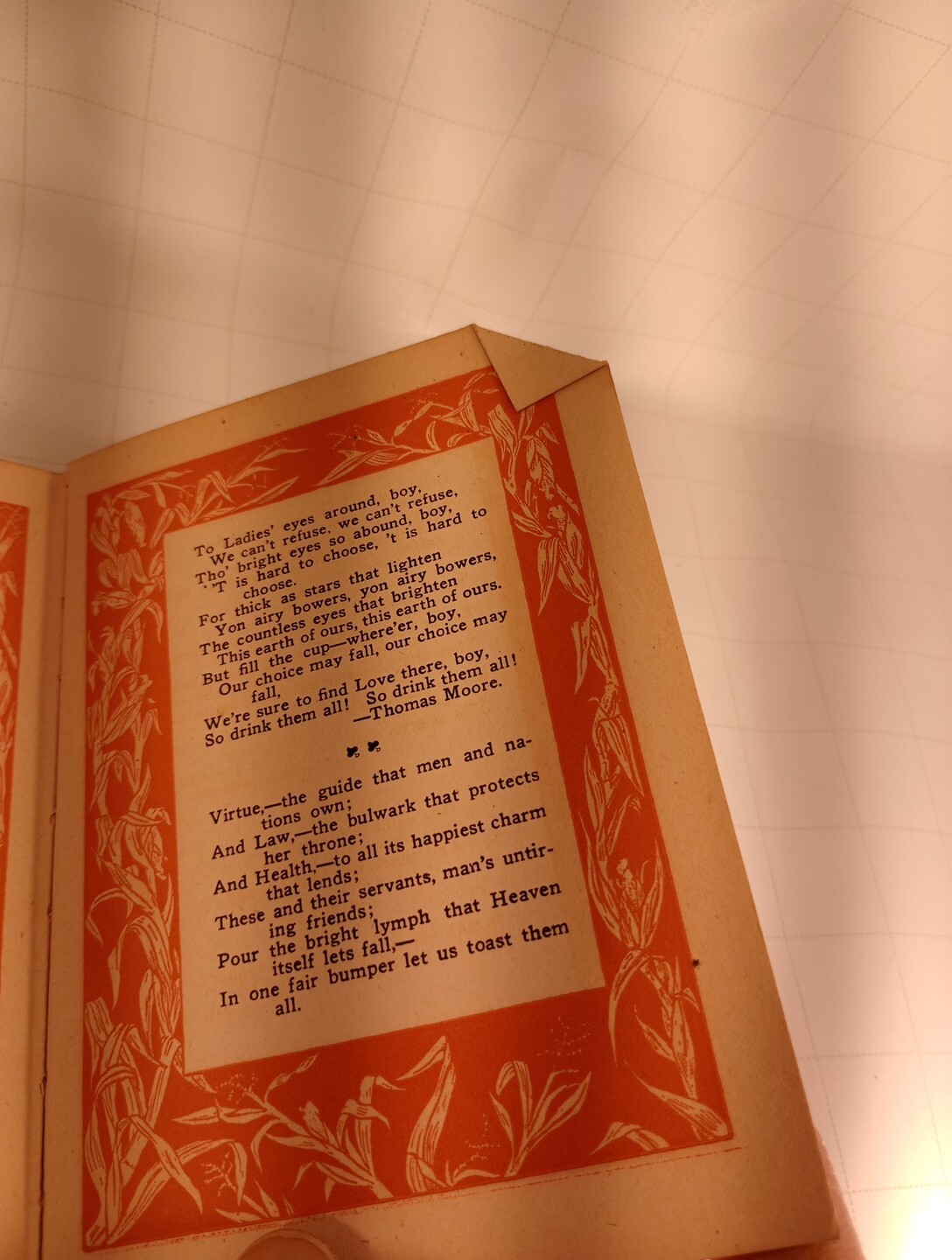 TOASTS-Compiled by Margaret Waters – 1909 – Barse And Hopkins New York