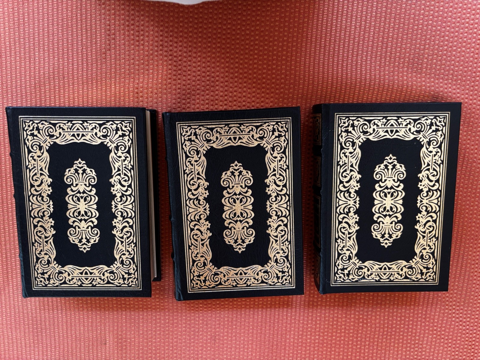 Complete Sherlock Holmes Easton Press 3 volumes A.C. Doyle 1995 Leather Mint