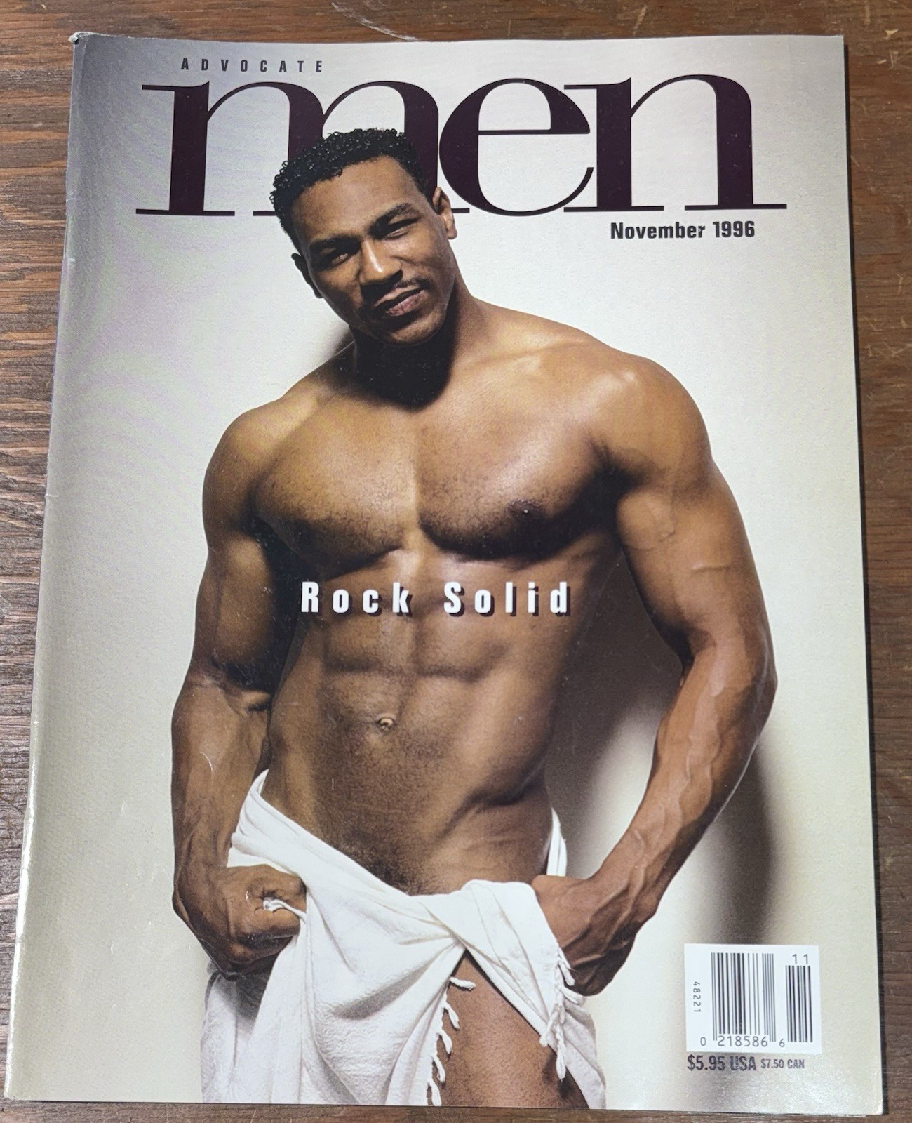 “Men” Nov 1996 (Gay Men’s Mag) Rock Solid CICERO SCOTT In The Centerfold & More