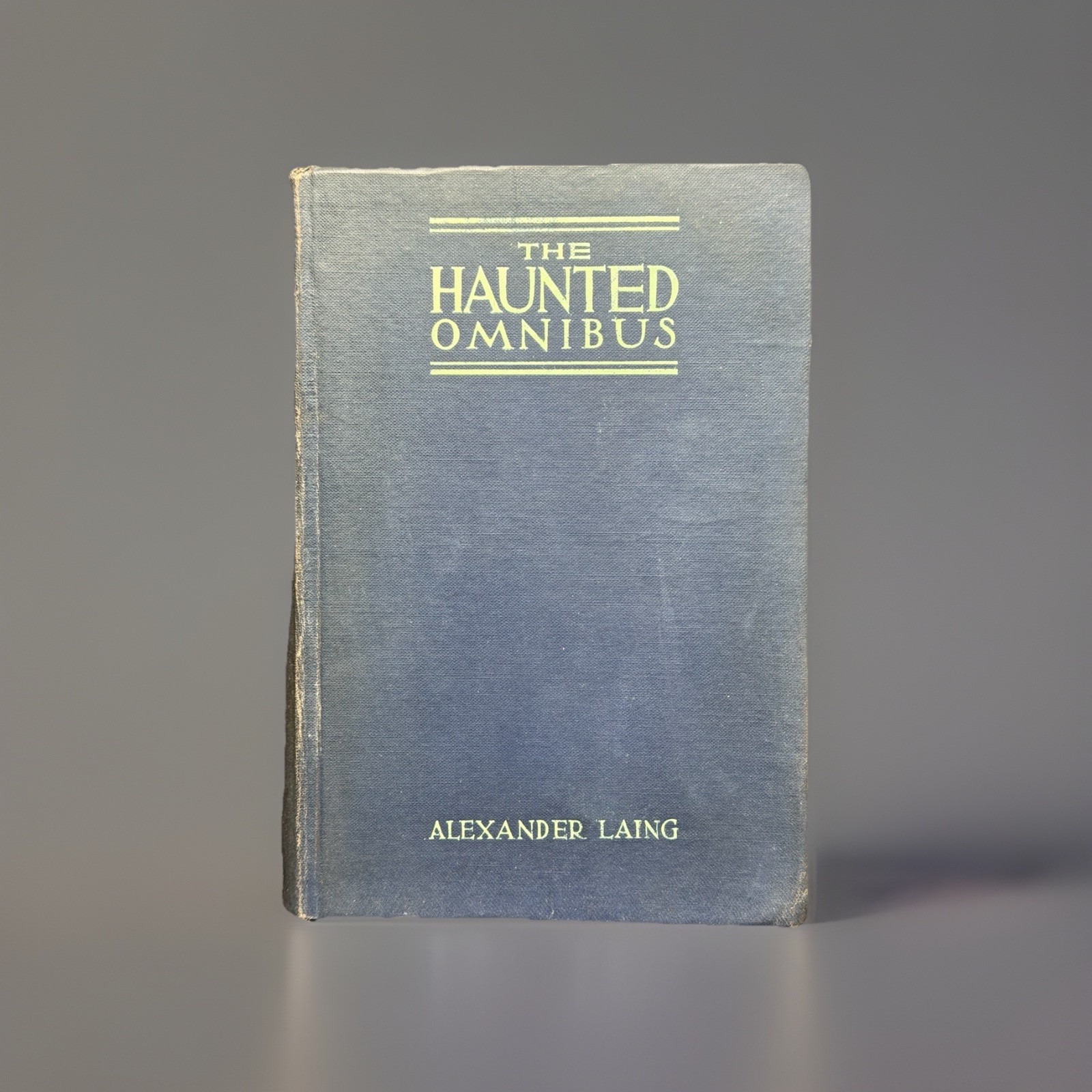Haunted Omnibus Alexander Laing 1937 HC Lynd Ward Illus Horror Anthology