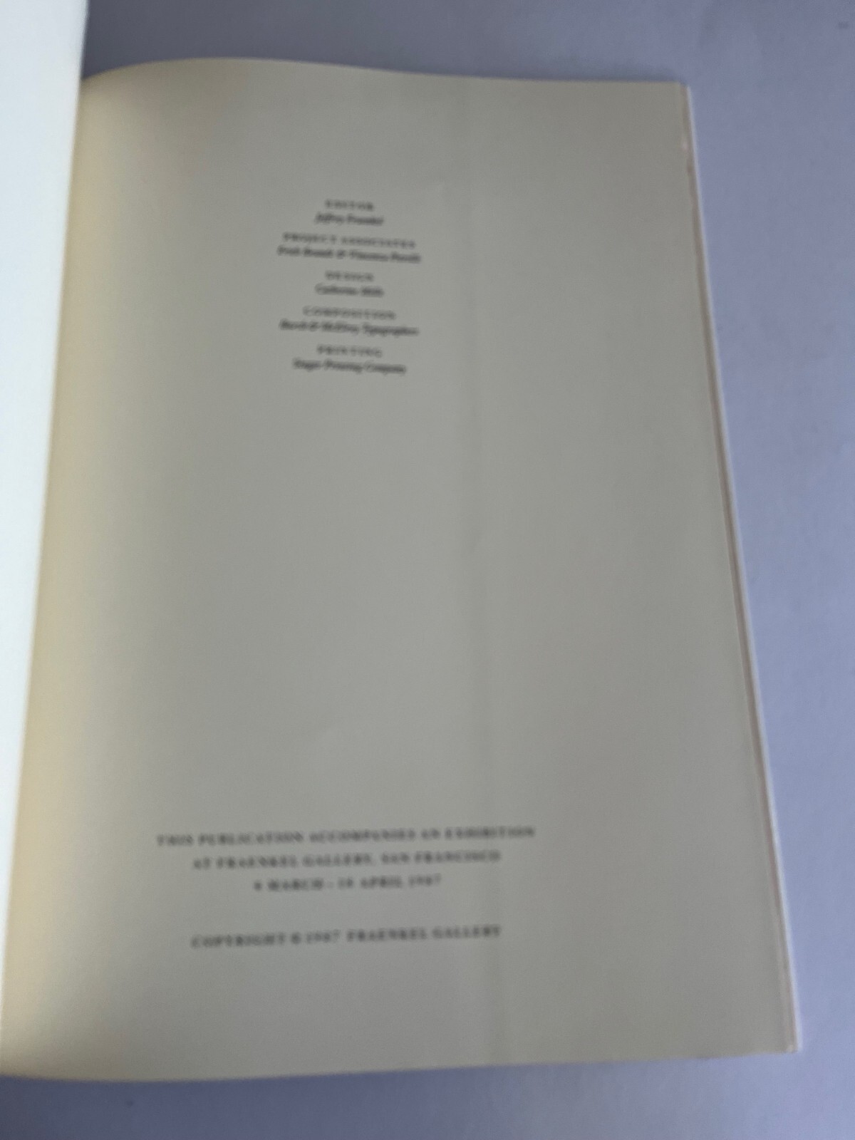 THE INSISTENT OBJECT Photographs 1845-1986 ~ FRAENKEL GALLERY Robert Frank Arbus