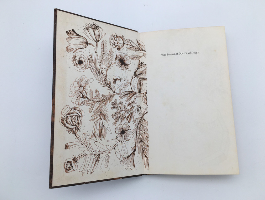 VINTAGE 1967 „THE POEMS of DOCTOR ZHIVAGO“ HALLMARK EDITIONS