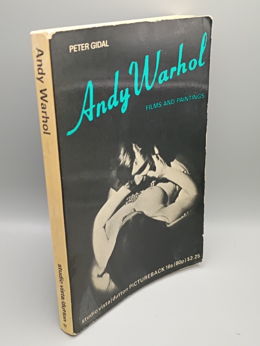 Andy Warhol FILMS AND PAINTINGS (PICTUREBACKS) By Peter Gidal 1971 Paperback PB