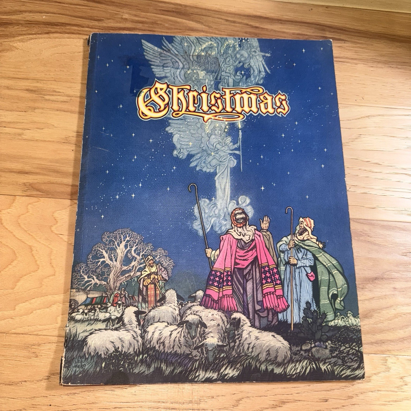 Christmas Annual Vol 14 1940s Augsburg Literature & Art Haugan Illustrated