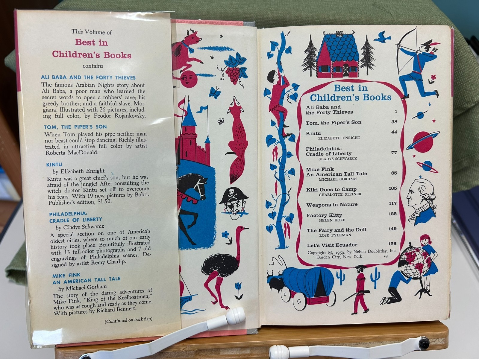 Best in Children’s Books, Nelson Doubleday Inc., 1959 HC/DJ