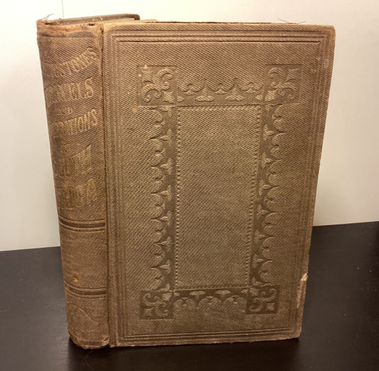 1858 1st US Ed. Livingstone’s Travels And Researches In South Africa – Illust.