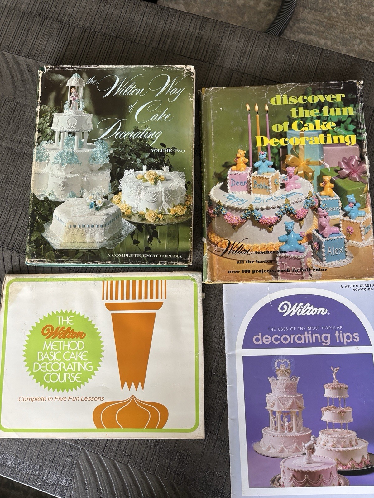 Vintage Wilton Cake Decorating Course Lot Wilton Way Vol 2 Discover Fun Decorati