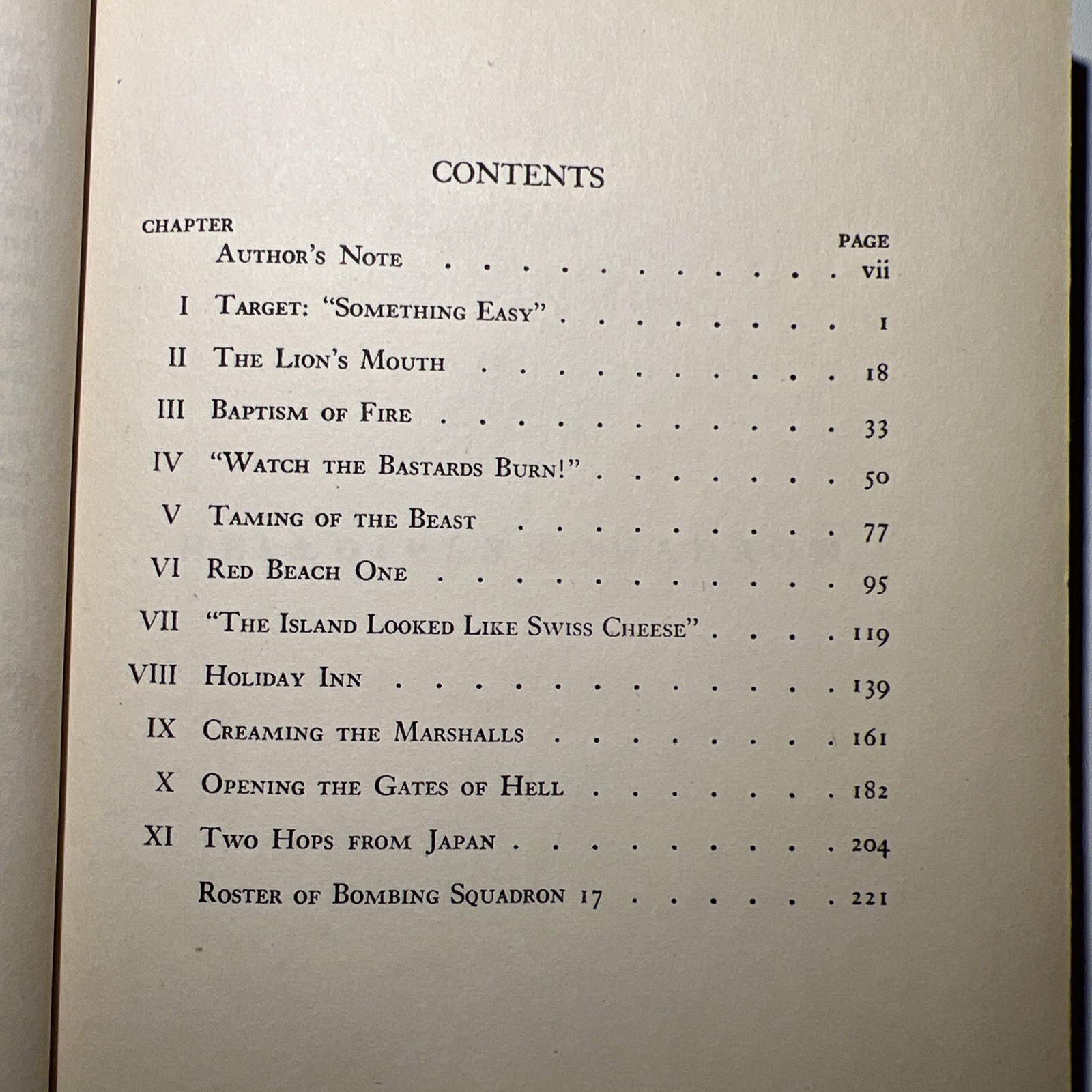 HELLDIVER SQUADRON, Robert Olds 1944 Navy Bomb Squad 17 WWII, has 107 signatures