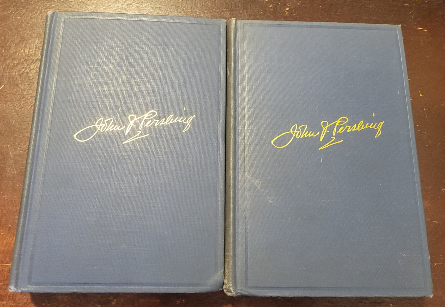 My Experiences in the World War (2 Vol. Set) – John Pershing – 1st Ed. 1931 HC