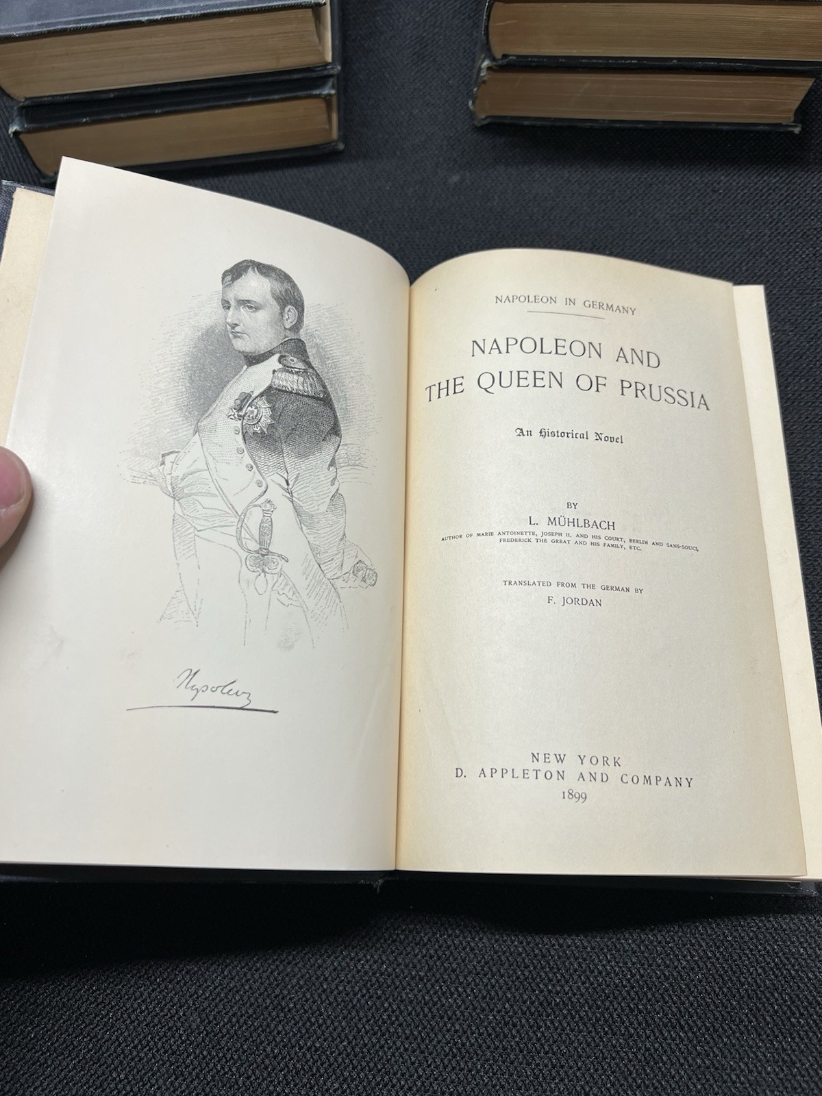 Lot Of 6 Books By L. Muhlbach, 1899