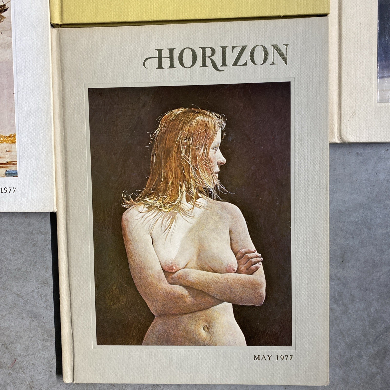 Horizon Magazine of the Arts Lot of 4 Vintage; 1976-1977