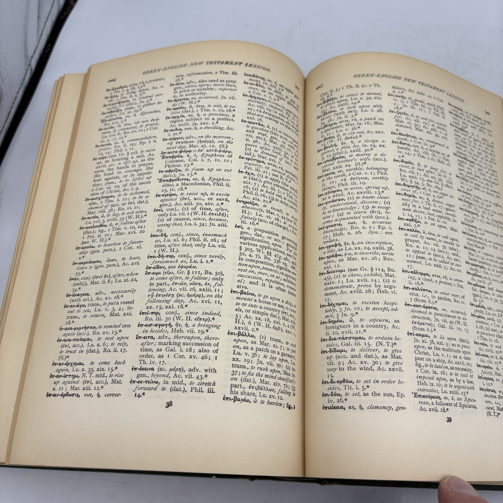 Vintage The Interlinear Literal Translation Greek New Testament Berry 1897