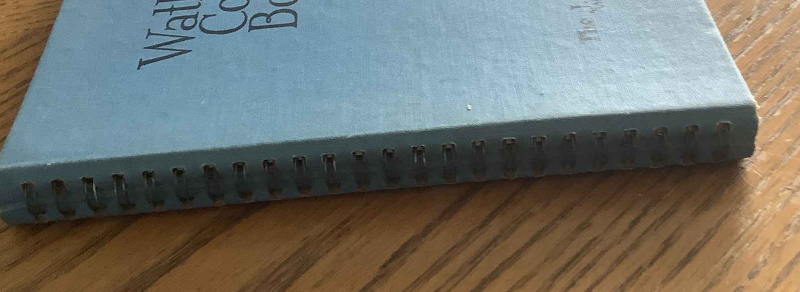 Watkins Cook Book by the J.R. Watkins Company, VINTAGE, (HC, 1938)