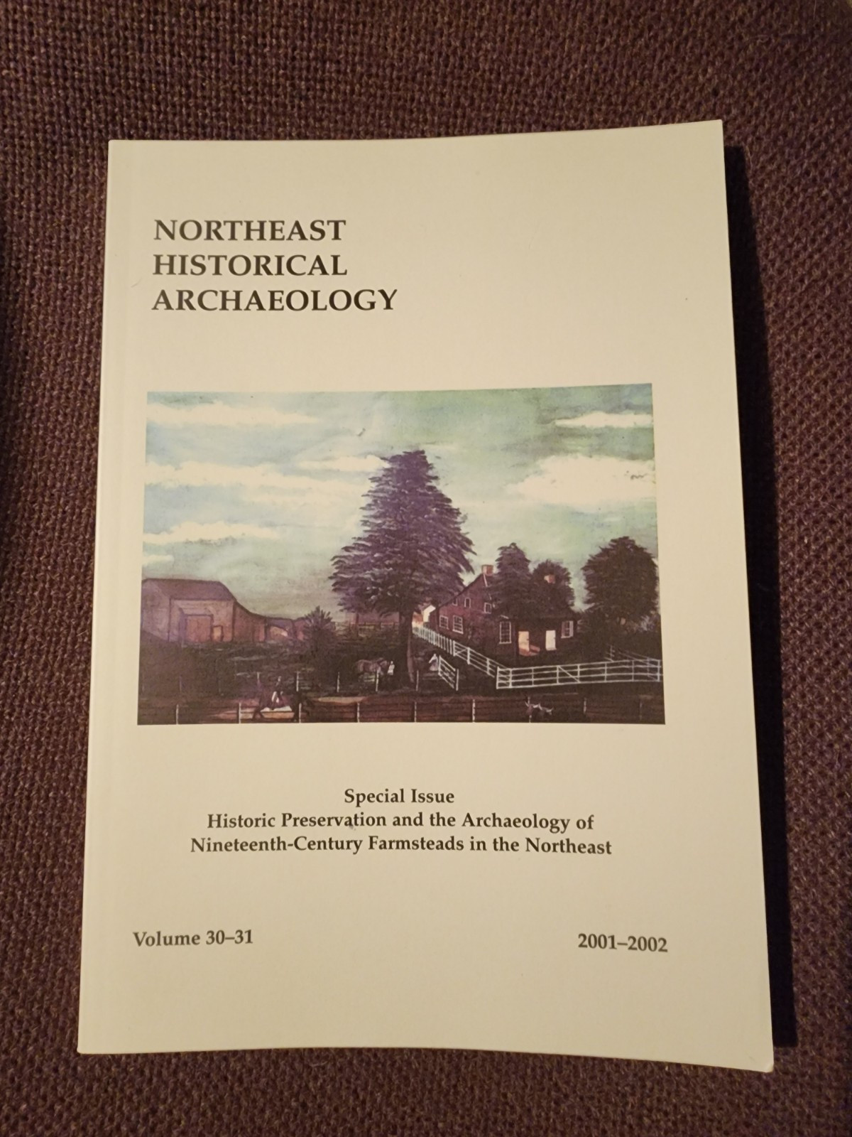 Northeast Historical Archaeology Vol 30-31 Nineteenth-Century Farmsteads in NE