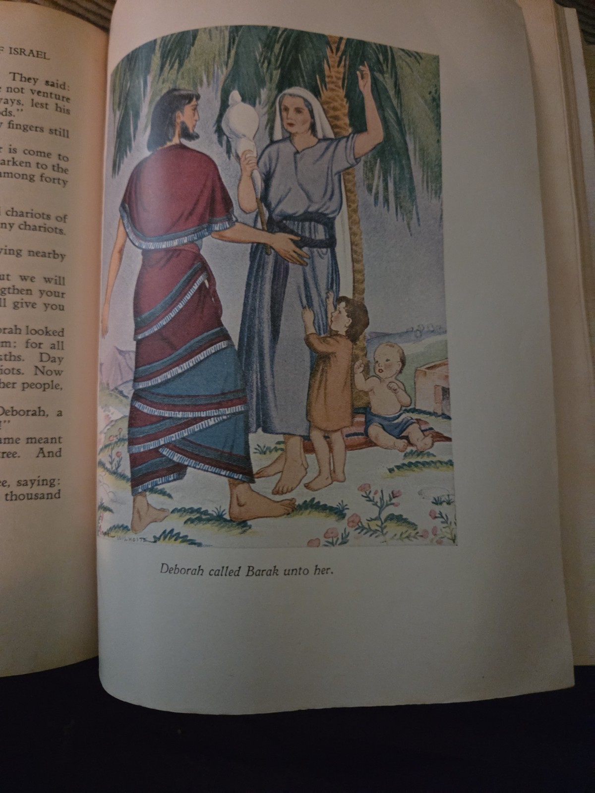 1940 Heroes Of The Bible Illustrated Children’s Book By Olive Beaupre Miller