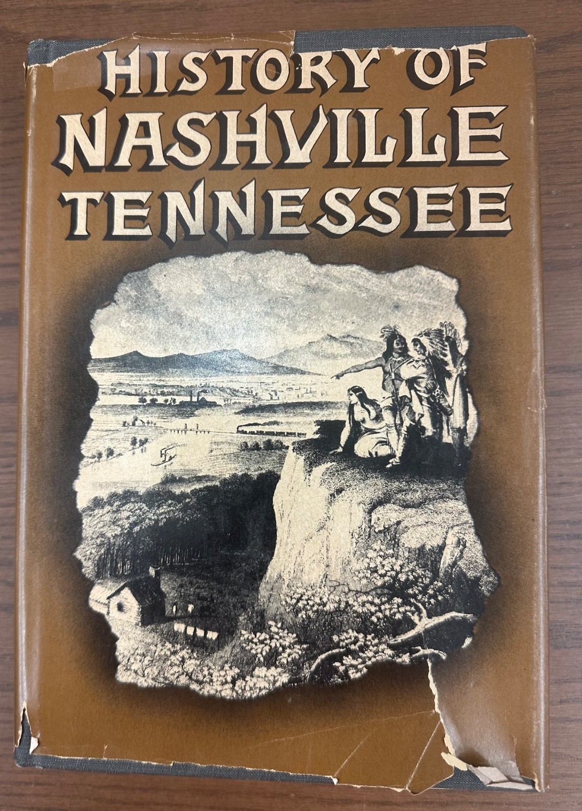 HISTORY OF NASHVILLE, TENNESSEE Charles Elder 1970 Facsimile of 1890 Ed #382