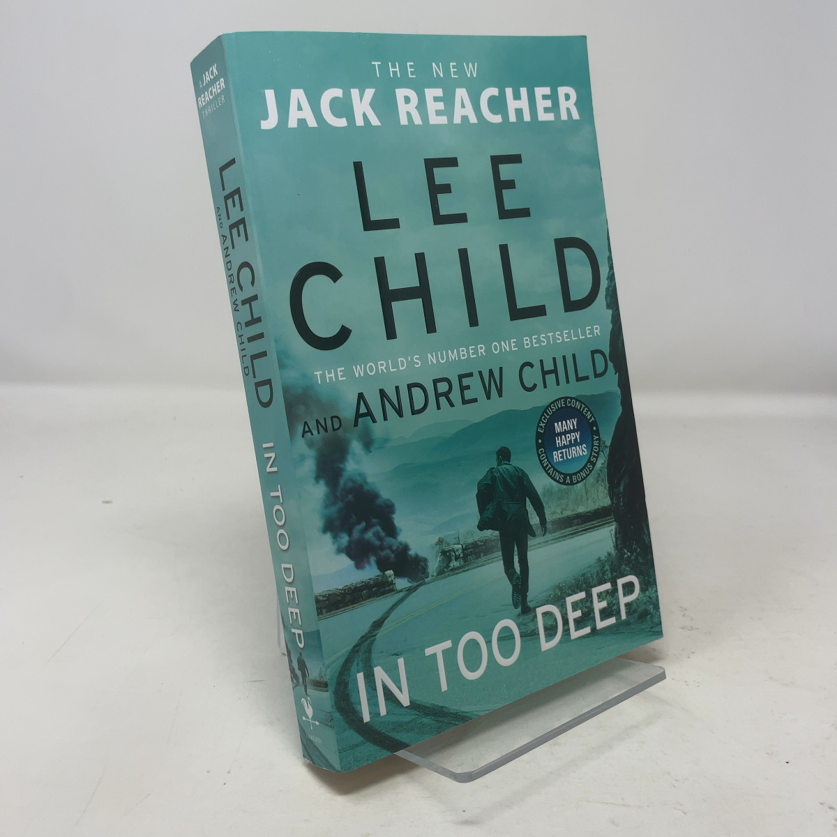 In Too Deep by Andrew Child, Lee Child PB First Edition Like New 2024