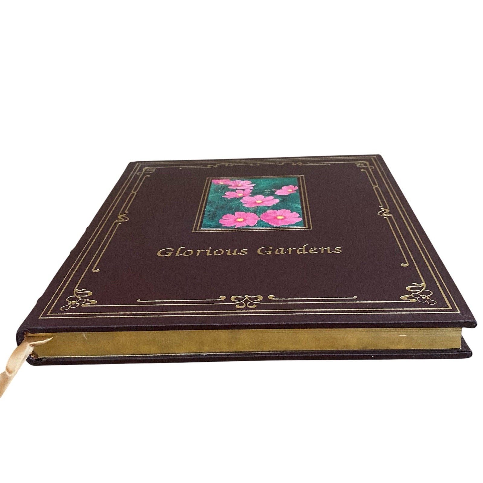 „Glorious Gardens“ Roundtable Press Leather Bound HC Jaqueline Heriteau Book