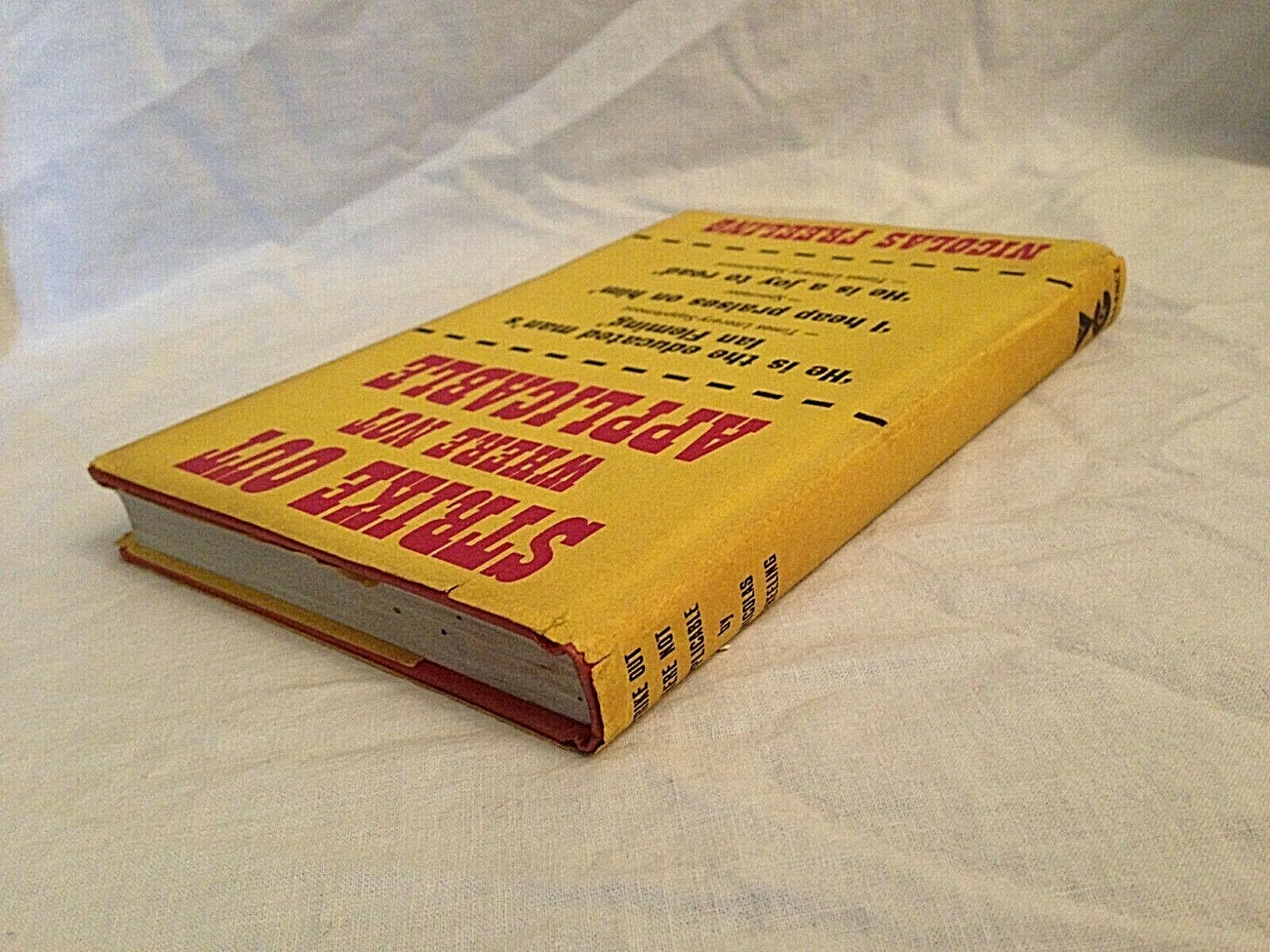 Nicolas Freeling – Strike Out Where Not Applicable – 1st Gollancz – Van der Valk