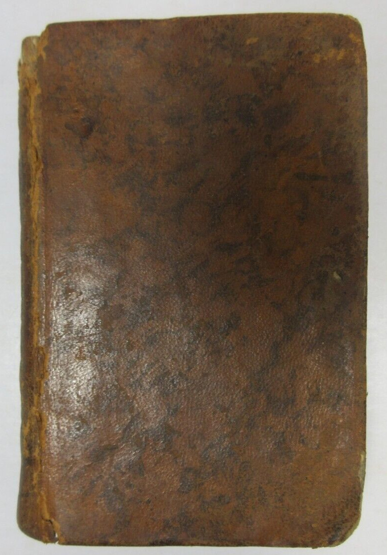 1784 „Oeuvres de M. Boileau Despreaux“ Leather HB French Text Complete in 1 Vol