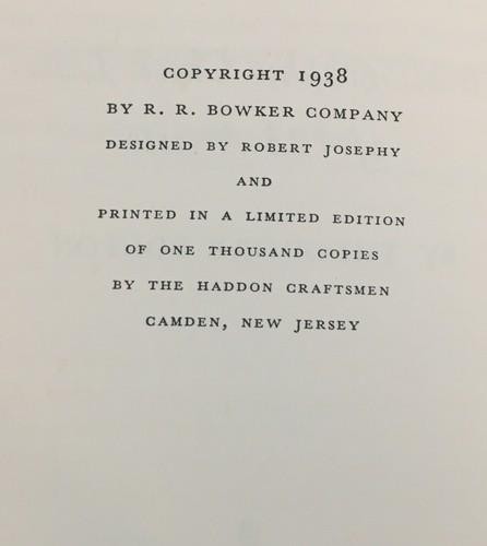 AMERICAN BOOK ILLUSTRATORS : BIBLIOGRAPHIC CHECK LISTS .. Theodore Bolton 1938