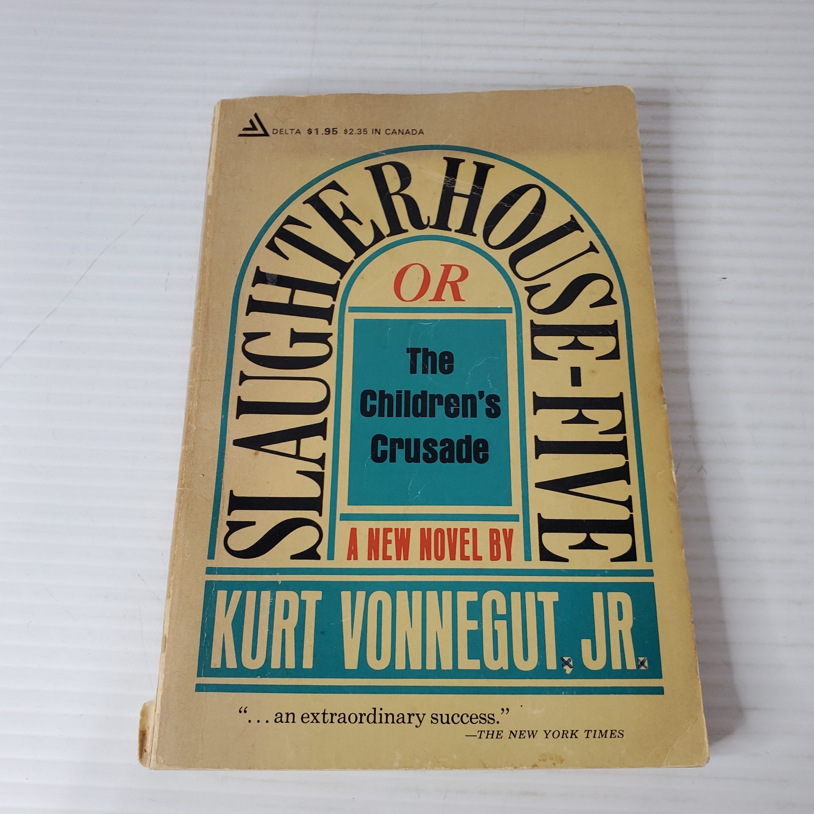 Slaughterhouse Or The Children’s Crusade By Kurt Vonnegut Jr. Vintage Paperback