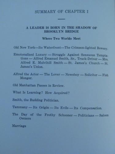 ALFRED E. SMITH THE MAN by Mack Taylor 1928 FDR „Happy Warrior“ Speech 1st Ed.