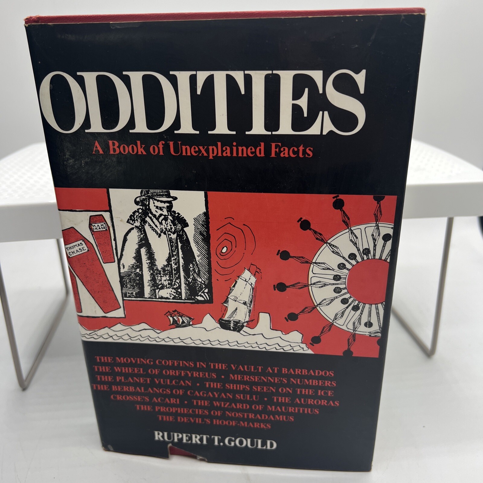 Oddities, Unexplained Facts, 1965 3rd Edition, by Rupert T. Gould HB DJ VG