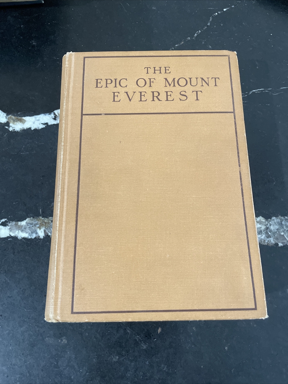 Epic of Mount Everest – Sir Francis Younghusband – 1926 – Mountaineering 1st ed.