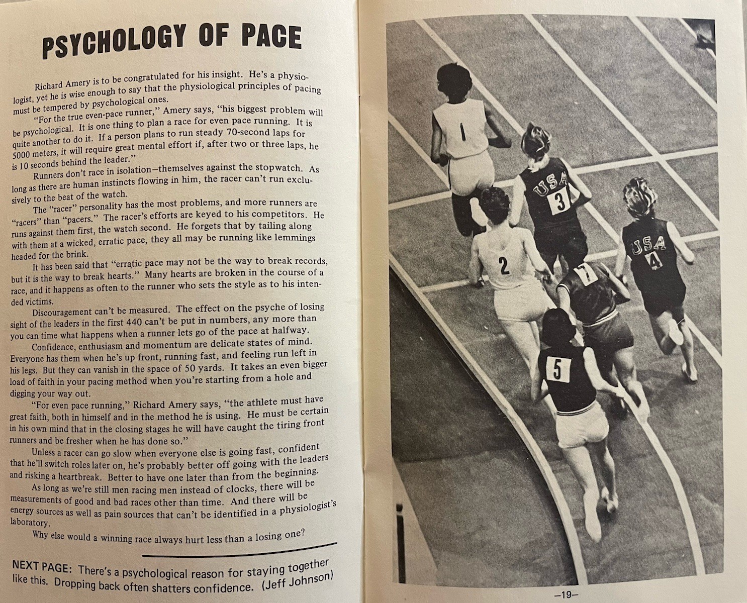 Racing Techniques Runners World Booklet #13