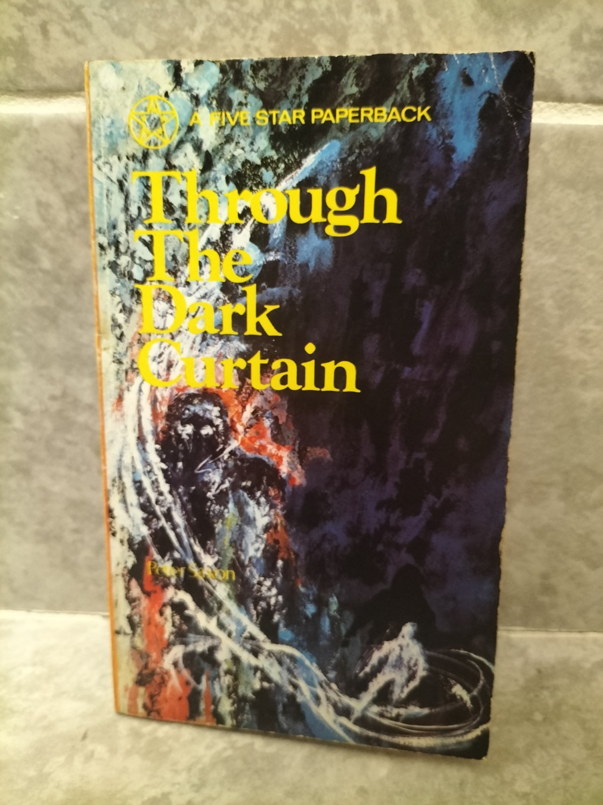 Peter Saxon – Through The Dark Curtain A Five Star Paperback 1972 Folk Horror
