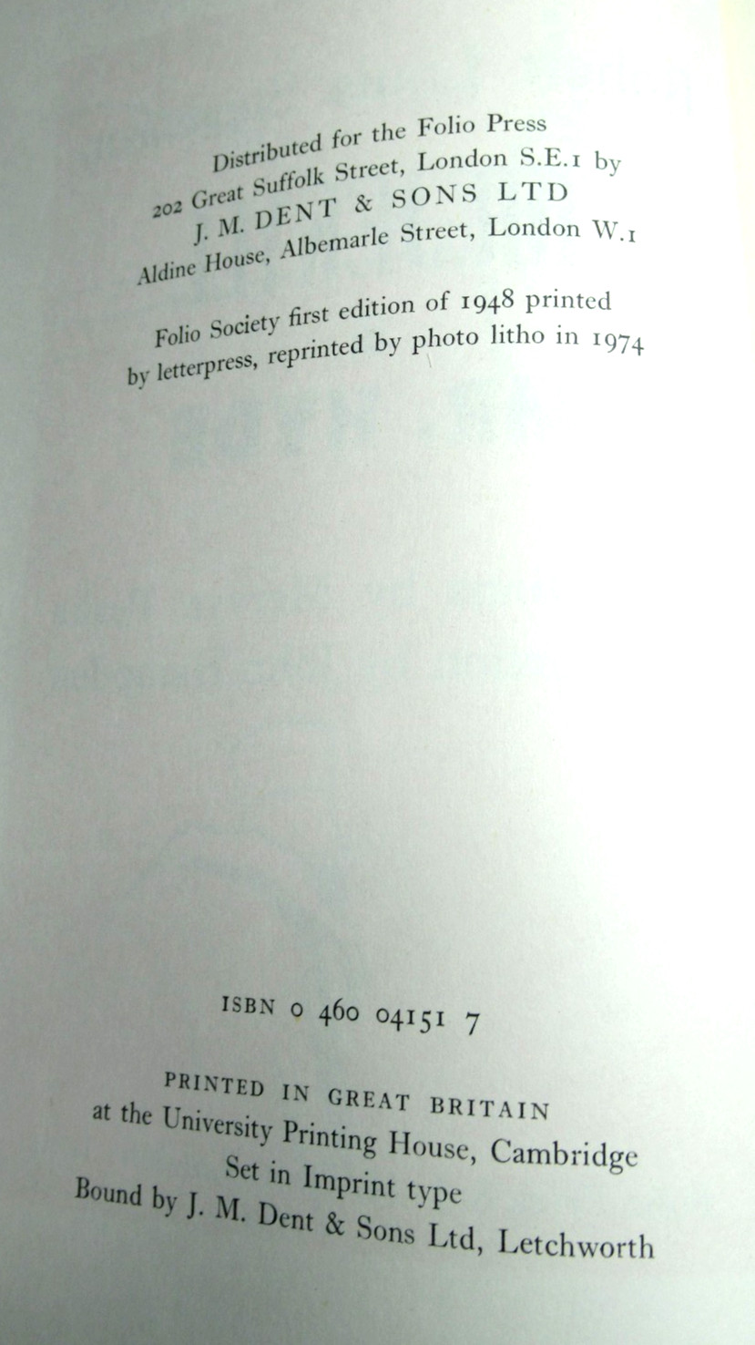 Dr Jekyll & Mr Hyde-Stevenson~Illus. by Peake-Folio Press/J.M.Dent, London 1974