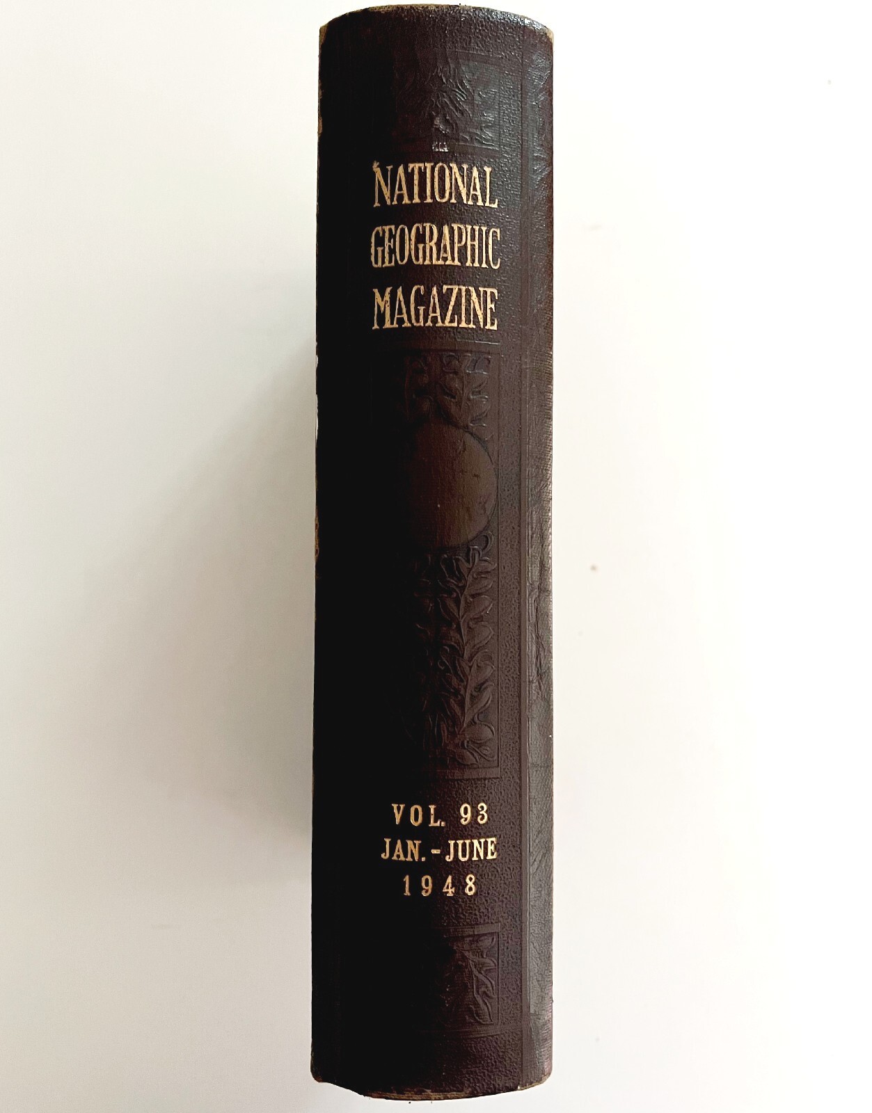 National Geographic Magazine Index Vol 93 1948 Jan-June HC First Edition BKBX7