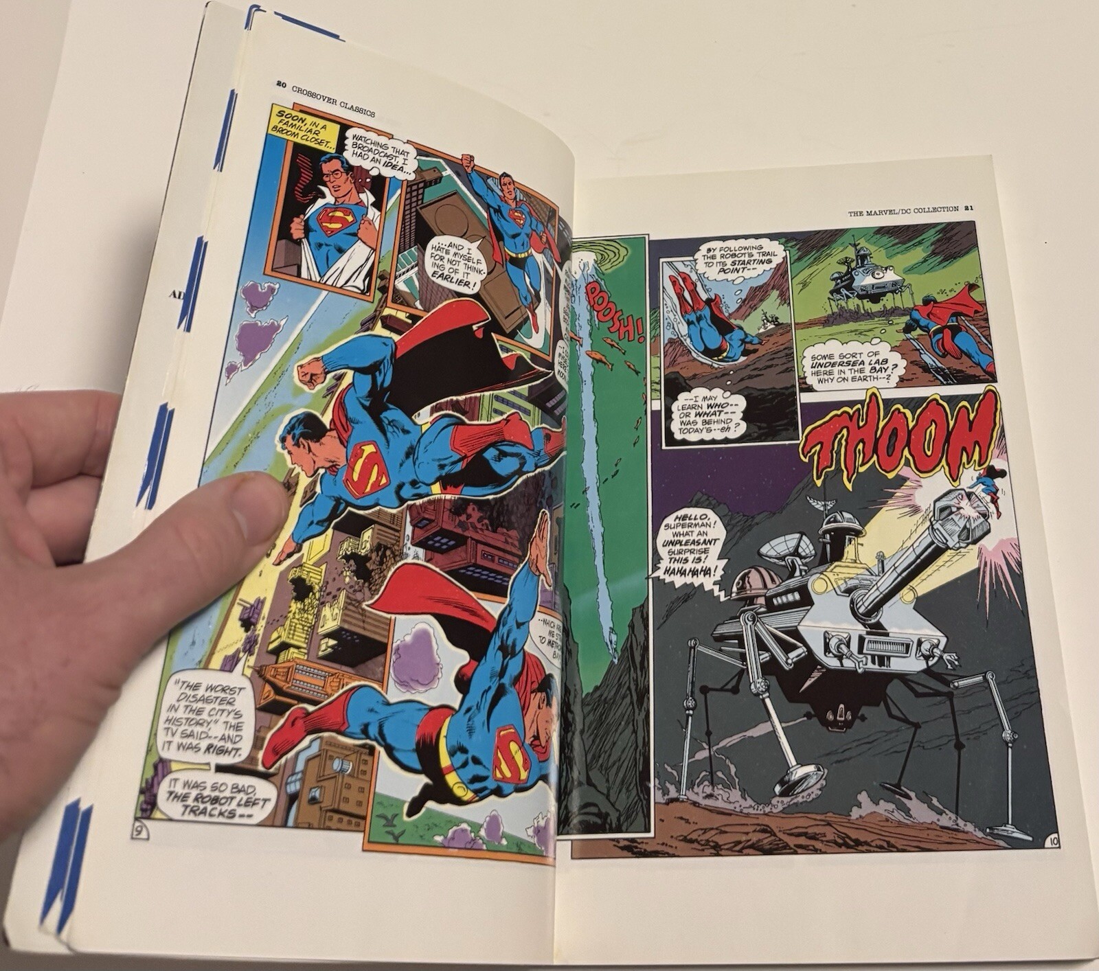 Marvel DC Crossover Classics Comic Books Volume 1 One Batman Superman Spiderman