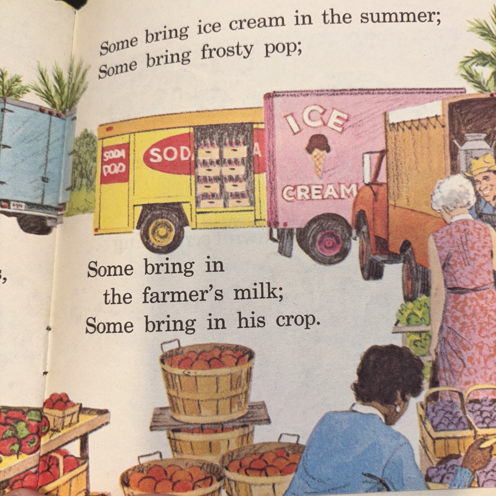 Lot Of 4 Vintage Tell A Tale Books ABC, Christmas, Cars And Trucks, Goby Goat