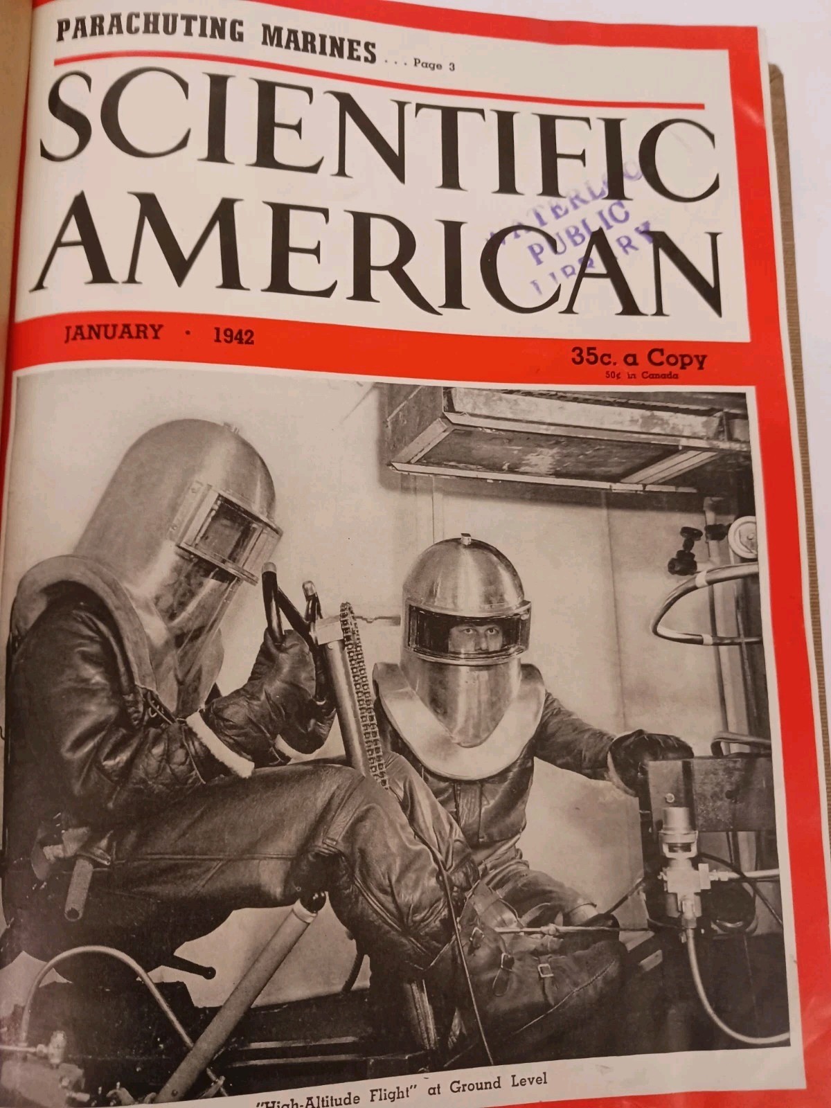 Scientific American Bound Copies 1942 & 1947 Great Illustrations & Ads War Prepa