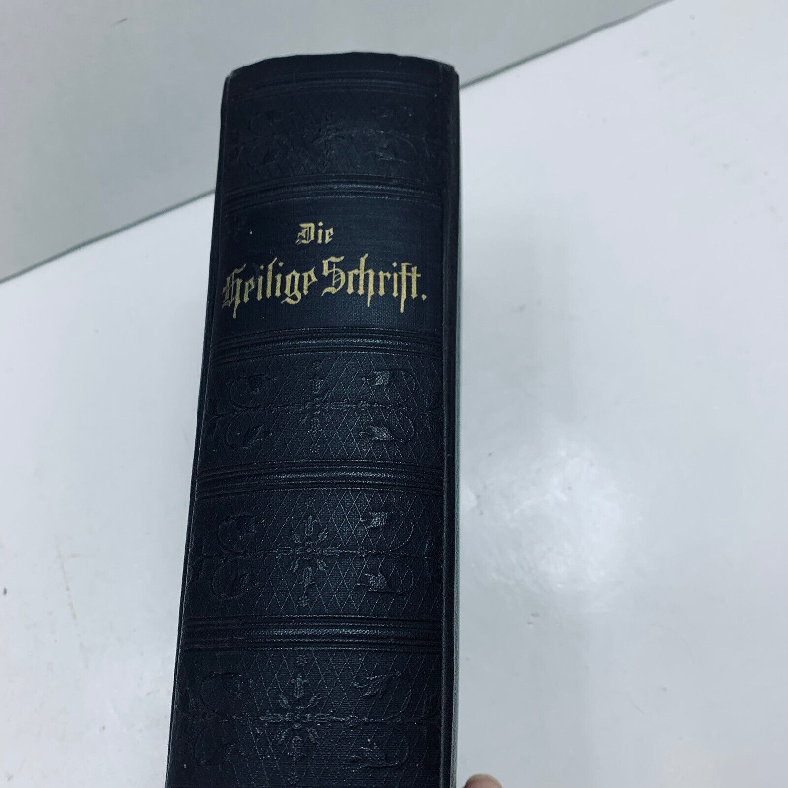 German Language Bible Die Heilige Schrift Martin Luther Antique Book
