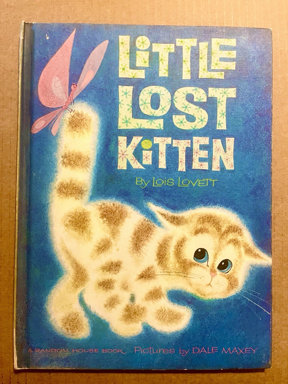 ~Vintage~ Little Lost Kitten By L. Lovett HC 1962 1st Edtn Oversized Excellent