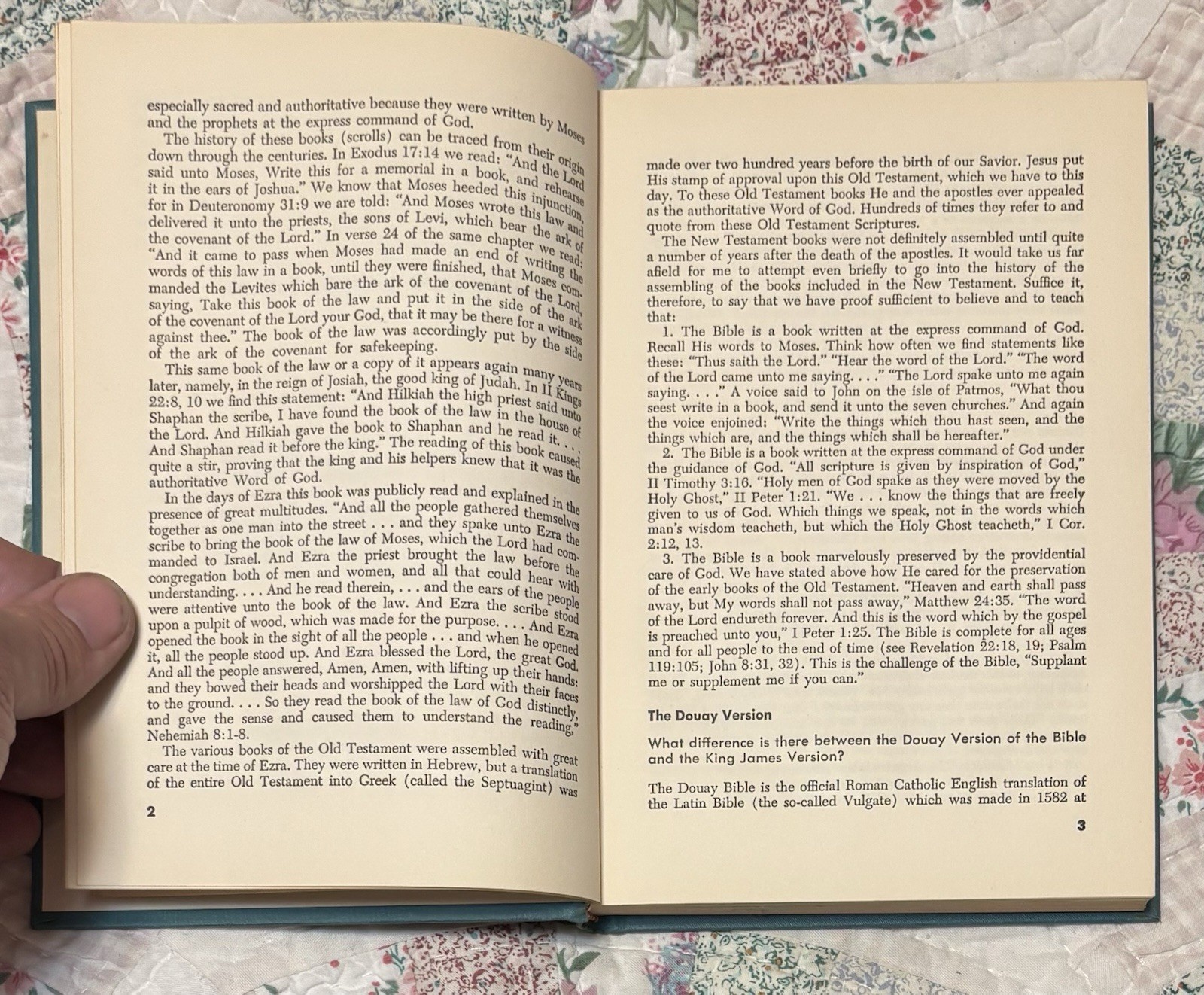 1956- First Edition “The Question Box” By: William N. Emch ~ Hardcover Book